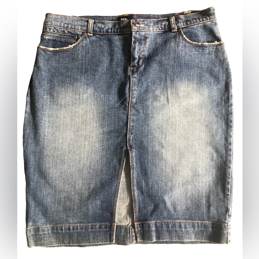 Y2K Mossimo Jean Skirt